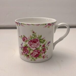 stechcol gracie bone china coffee mug cup Beautiful Roses Fine China